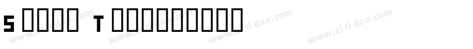 Small Talk字体转换
